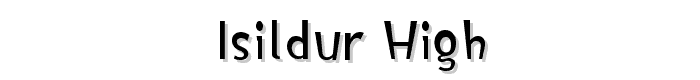 Isildur High font